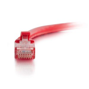 C2G 1m Cat5e Booted Unshielded (UTP) Network Patch Cable - Red