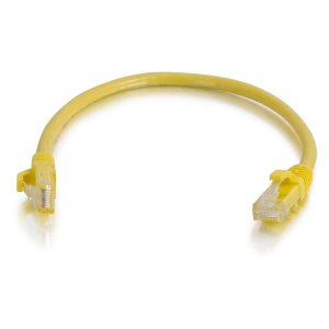 C2G 2m Cat5e Booted Unshielded (UTP) Network Patch Cable - Yellow