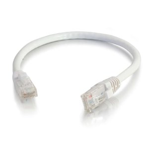 C2G 2m Cat5e Booted Unshielded (UTP) Network Patch Cable - White