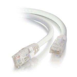 C2G 3m Cat5e Booted Unshielded (UTP) Network Patch Cable - White