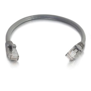 C2G 20m Cat6 Booted Unshielded (UTP) Network Patch Cable - Grey