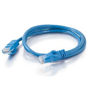 C2G 2m Cat6 Booted Unshielded (UTP) Network Patch Cable - Blue