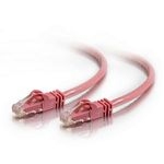 C2G Cat6 550MHz Snagless Patch Cable Pink 0.5m networking cable