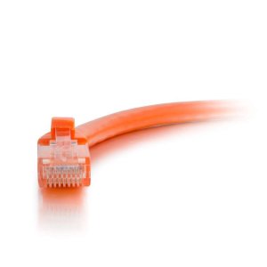 C2G 0.5m Cat5e Booted Unshielded (UTP) Network Patch Cable - Orange