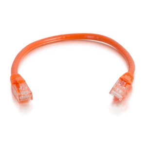 C2G 1m Cat5e Booted Unshielded (UTP) Network Patch Cable - Orange