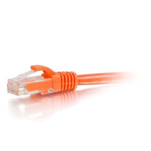 C2G 1m Cat5e Booted Unshielded (UTP) Network Patch Cable - Orange