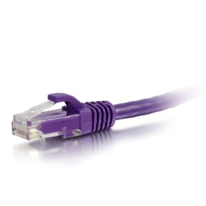 C2G 2m Cat5e Booted Unshielded (UTP) Network Patch Cable - Purple