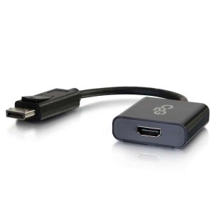 C2G DisplayPort to HDMI Active Adapter 4K UHD - Video Converter - Black