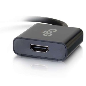 C2G Mini DisplayPort to HDMI Active Adapter Converter 4K UHD - Black