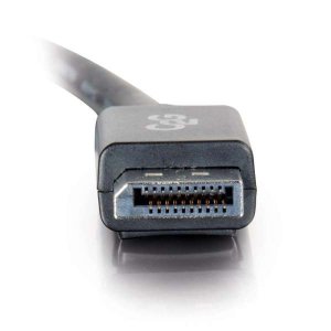 C2G 2m DisplayPort to Single Link DVI-D Adapter Cable M/M - DP to DVI - Black