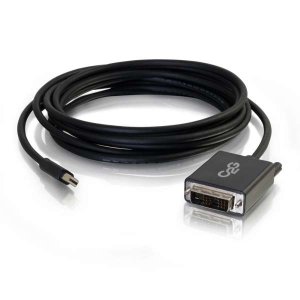 C2G 1m Mini DisplayPort to Single Link DVI-D Adapter Cable M/M - Mini DP to DVI - Black