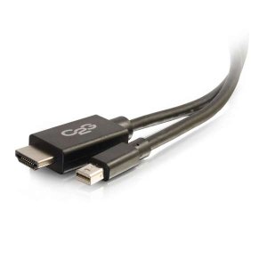 C2G 1m Mini DisplayPort to HDMI Adapter Cable - Mini DP Male to HDMI Female - Black