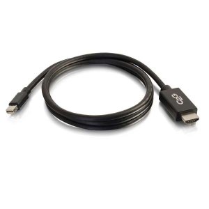 C2G 1m Mini DisplayPort to HDMI Adapter Cable - Mini DP Male to HDMI Female - Black