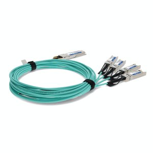 7 m, AOC, QSFP28 - 4x SFP28