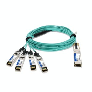 7 m, AOC, QSFP28 - 4x SFP28