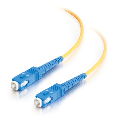 C2G 85568 InfiniBand/fibre optic cable 1 m SC OFNR Yellow