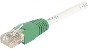 Dexlan RJ-45 Cat6 M/M 5m networking cable Green U/UTP (UTP)