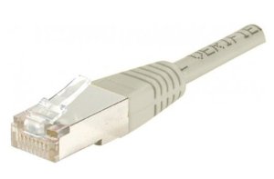 Dexlan 0.5m Cat6 SFTP networking cable Grey SF/UTP (S-FTP)