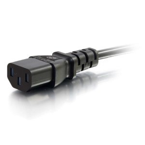 C2G 10m Power Cable Black BS 1363 C13 coupler