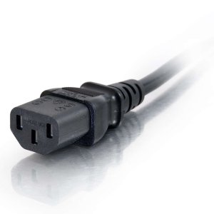 C2G 2m 16 AWG European Power Cord (IEC320C13 to CEE7/7)