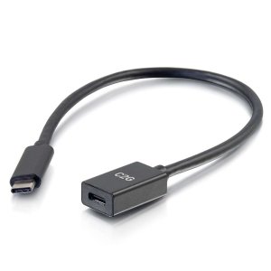 C2G 0.9m USB-C® to C 3.2 (Gen 2) Male to Female Extension Cable (10Gbps)