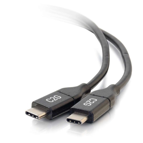 C2G 0.9m (3ft) USB-C 2.0 Male to Male Cable (5A)