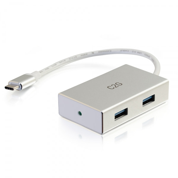 C2G USB-C Hub with 4 USB-A Ports