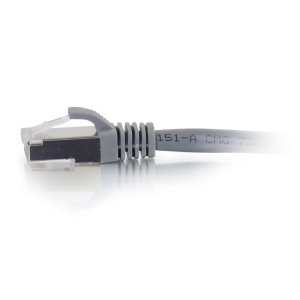 C2G Cat6a SSTP 0.3m networking cable Grey S/FTP (S-STP)