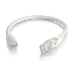 C2G 3m Cat6a Booted Shielded (STP) Network Patch Cable - White
