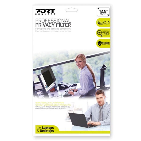 Port Designs 900205 display privacy filters Frameless display privacy filter 31.8 cm (12.5")