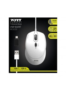 Port Designs 900712 mouse Office Ambidextrous USB Type-A 3600 DPI