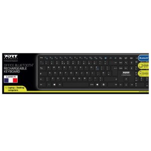 Port Designs 900903-R-UK keyboard Home Bluetooth QWERTY UK English Black