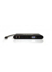 Port Designs 901906 laptop dock/port replicator USB 3.2 Gen 1 (3.1 Gen 1) Type-C Black