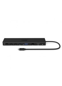 Port Designs 901906-W laptop dock/port replicator Wired USB 3.2 Gen 2 (3.1 Gen 2) Type-C Black