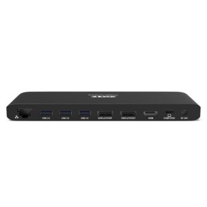 Port Designs 901910W-UK laptop dock/port replicator Wired USB 3.2 Gen 2 (3.1 Gen 2) Type-C Black