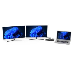 Port Designs 901910W-UK laptop dock/port replicator Wired USB 3.2 Gen 2 (3.1 Gen 2) Type-C Black