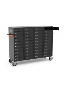 Port Designs 901969 portable device management cart/cabinet Portable device management cabinet Black