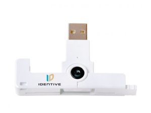 Identive / uTrust Smart Fold SCR3500 A - USB (Type A) Smart Fold Compact Smart Card Reader - contact reader. Supplied by Hypertec.