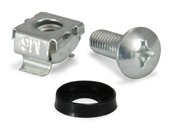 Equip M6 Cage Nut and Screw Set, 20 Sets