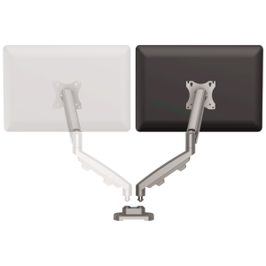 Fellowes Eppa Dual Monitor Arm Kit - Silver