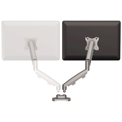 Fellowes Eppa Dual Monitor Arm Kit - Silver