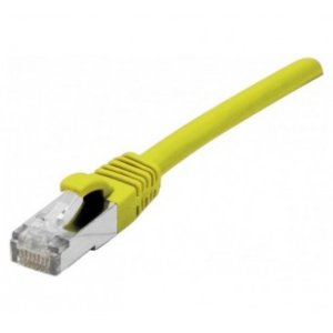 F/UTP, Cat5e, Snagless, Yellow, 5m