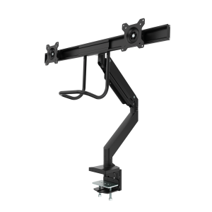 Fellowes Eppa Dual Crossbar Monitor Arm - Black