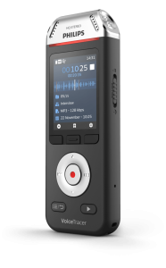 Philips Voice Tracer DVT2810/00 dictaphone Flash card Black, Chrome