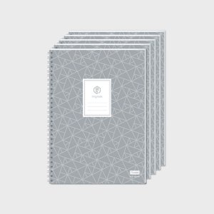 NeoLAB NDO-DN108 writing notebook A4 152 sheets Grey, White