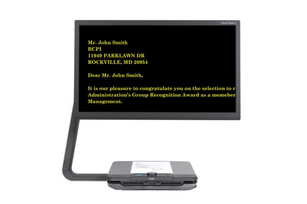 ClearView C HD 24" Speech TFT Video Magnifier