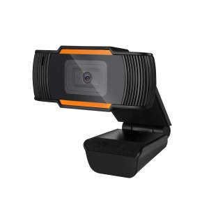 Adesso CyberTrack H2 webcam 640 x 480 pixels USB 2.0 Black, Orange