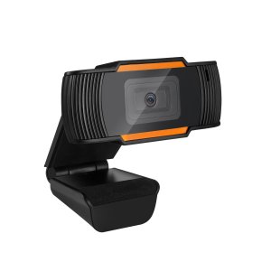 Adesso CyberTrack H2 webcam 640 x 480 pixels USB 2.0 Black, Orange