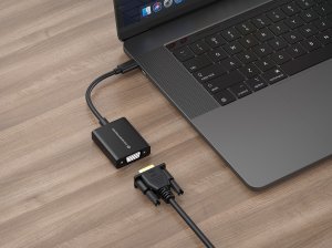 Conceptronic ABBY USB-C to VGA Adapter