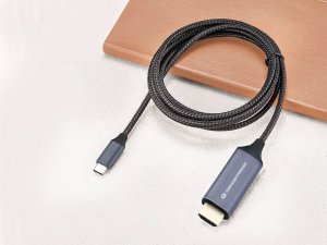 Conceptronic USB-C to HDMI Cable, Male to Male, 4K 60Hz